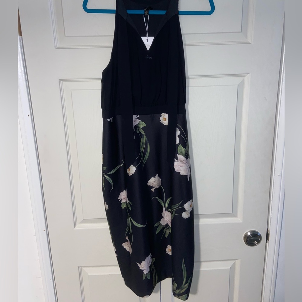 Ted Baker dress - elderflower halter neck - size 4 - never worn - tags still on